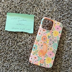 13 pro max floral burst loopy case